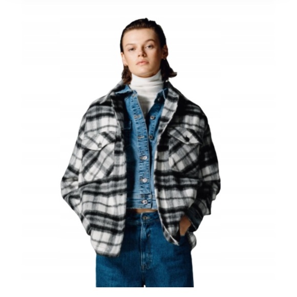 Zara Checker Jacket - Picture 1 of 5